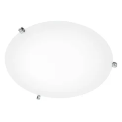 Ögla Ø550 plafond krom/vit