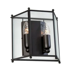 Glimminge S vägglampa svart