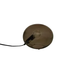 Globus 18 cm bordslampa brun