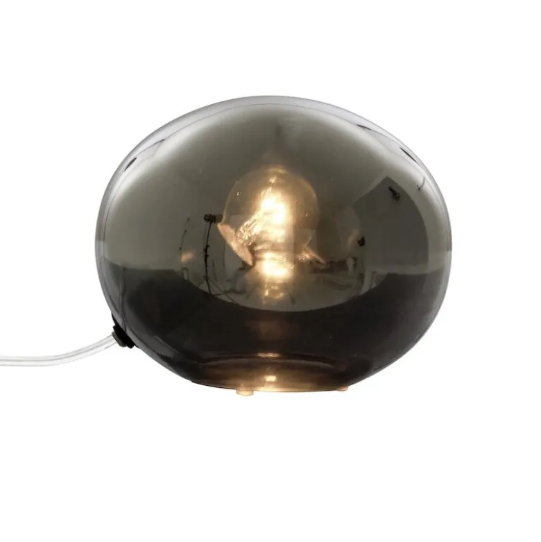 Globus 18 cm bordslampa rök