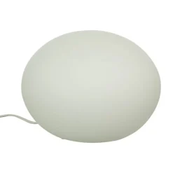 Globus 24 cm bordslampa vit