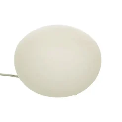 Globus 18 cm bordslampa vit