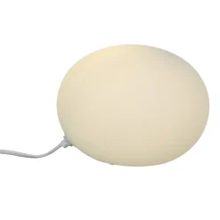 Globus 18 cm bordslampa vit