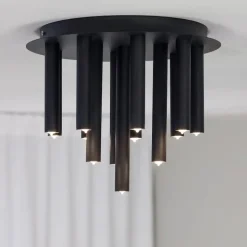 Gocce 13L plafond svart