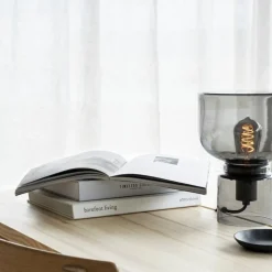 Grace bordslampa smokey grey