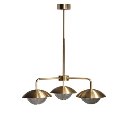 Grace 3 Chandelier H:575-850 mässing