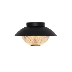 Grace tak/vägglampa direkt installation svart