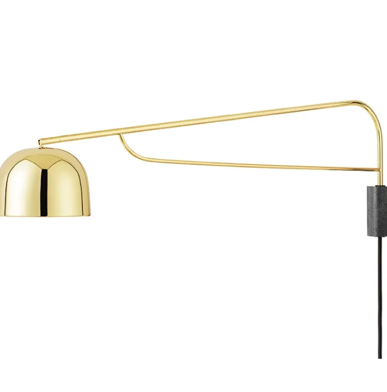 Grant 111cm vägglampa mässing