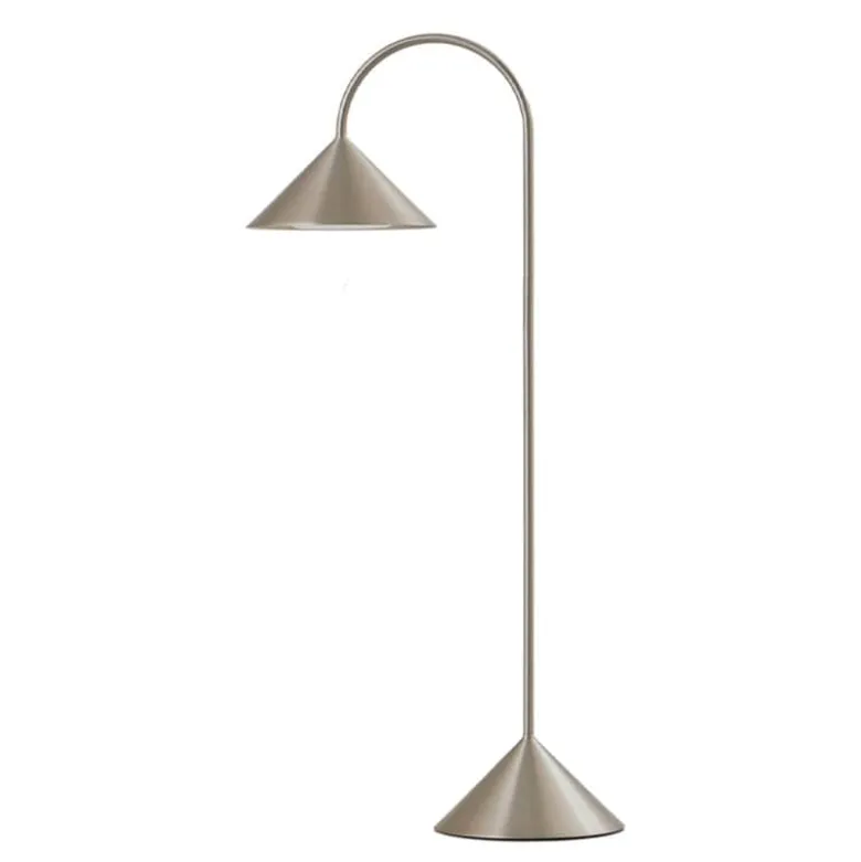 Grasp H72 portabel bordslampa brushed aluminium
