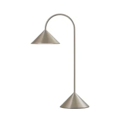 Grasp H47 portabel bordslampa brushed aluminium