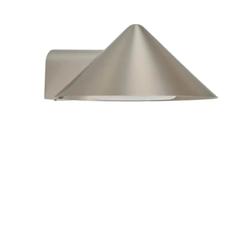 Grasp vägglampa brushed aluminium