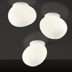 Gregg media vägglampa/plafond vit