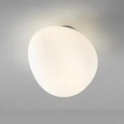 Gregg media vägglampa/plafond vit