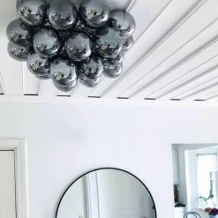 Gross plafond Ø50cm Rökgrå