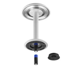 Gustave Residential portable bordslampa rå aluminium
