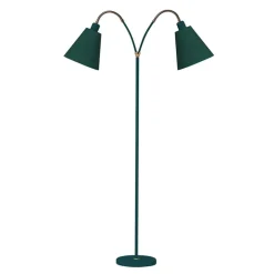 Haga 2-armad golvlampa grön