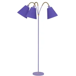 Haga 3-armad golvlampa lavendel