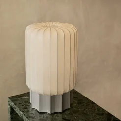 Half Meter Floor lamp Cocoon, aluminium