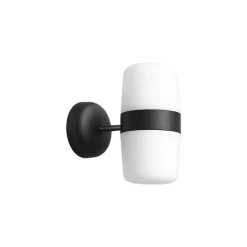 Hall vägglampa IP65 mattsvart