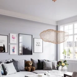 Hayden 75 cm taklampa guld