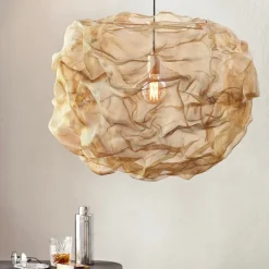 Heat large taklampa mässing