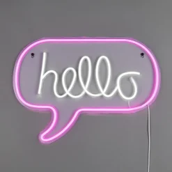 Hello neonskylt