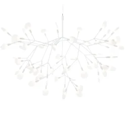 Heracleum III Suspended Large white