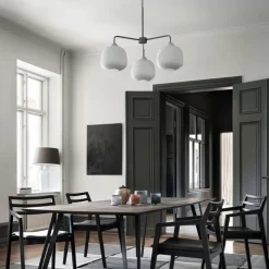 Holborn 3 Chandelier H:700-975 stål