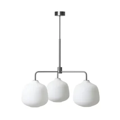 Holborn 3 Chandelier H:700-975 stål