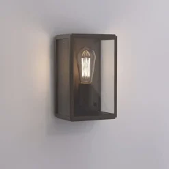 Homefield 160 vägglampa IP44 brons