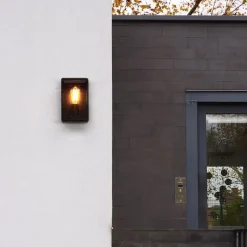 Homefield 160 vägglampa IP44 brons