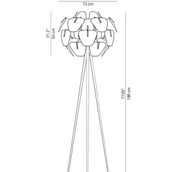 Hope D66/18td golvlampa