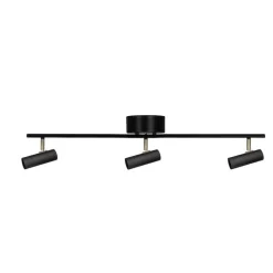 Hubble plafond svart/mässing