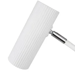 Hubble Read bordslampa vit/krom