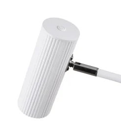 Hubble Read golvlampa vit/krom