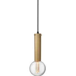Hubble 22 taklampa borstad mässing