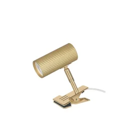 Hubble vägglampa borstad mässing
