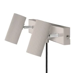Hubble 2 vägglampa mud/krom