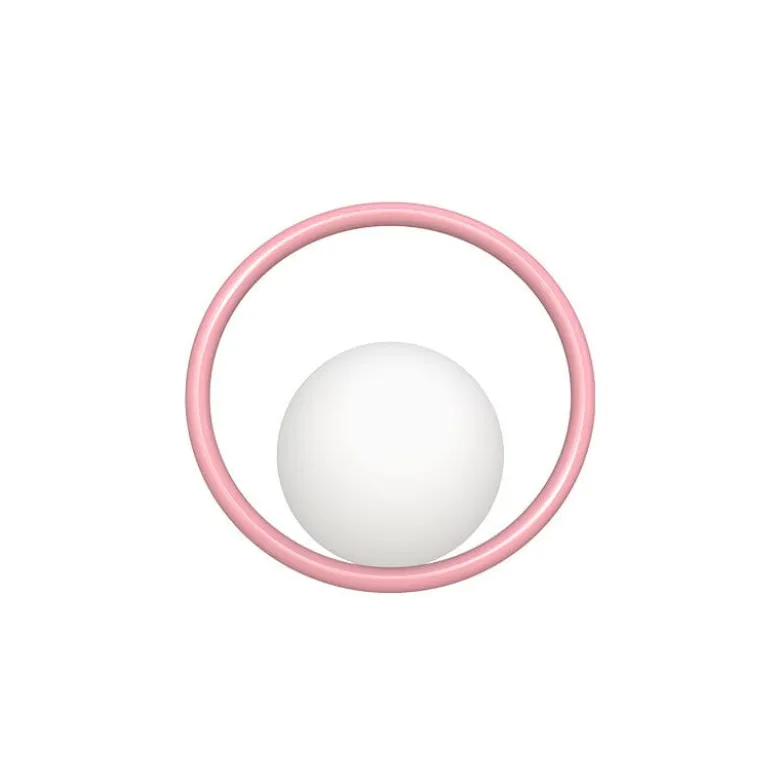 Hula Hoop vägglampa Bubblegum Pink