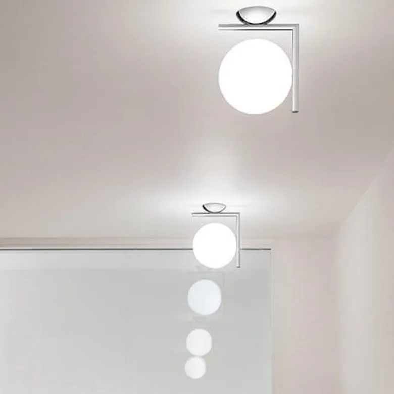 IC Light 1 reservglas krom