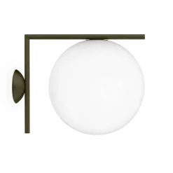 IC Lights C/W2 outdoor vägg-/taklampa djup brun