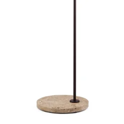 IC Lights F1 outdoor golvlampa djup brun/travertino marmor