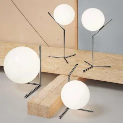 IC Lights T1 Low bordslampa krom