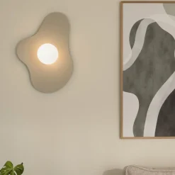 Illusion 60 vägglampa/plafond beige