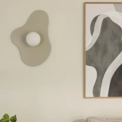 Illusion 60 vägglampa/plafond beige