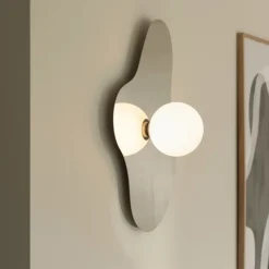 Illusion 60 vägglampa/plafond krom