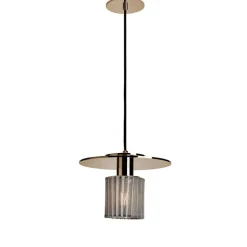 In The Sun Ø270 taklampa guld/silver