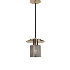 In The Sun Ø190 taklampa guld/silver