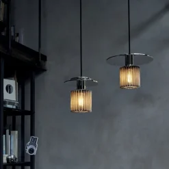 In The Sun Ø270 taklampa silver/silver