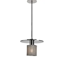 In The Sun Ø270 taklampa silver/silver